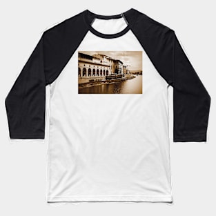 Arno River, Florence Baseball T-Shirt